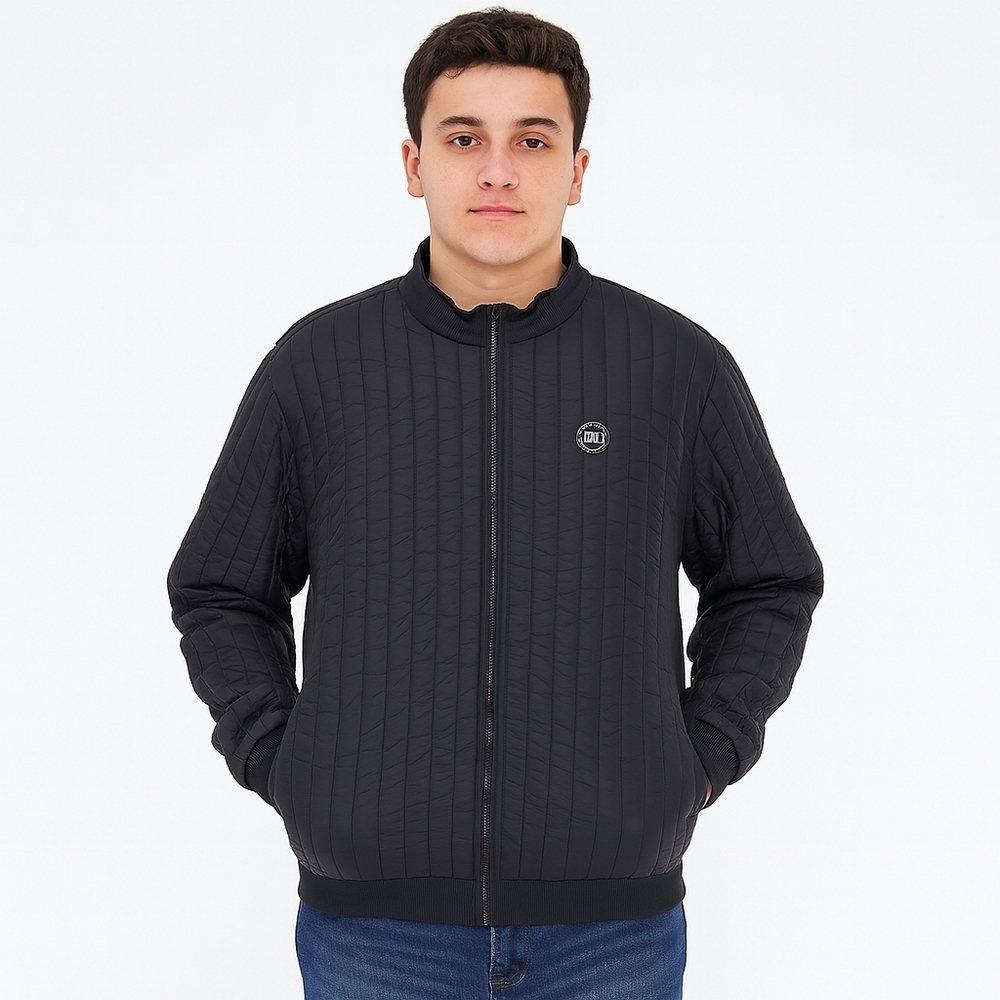 Being Human Black Lightweight Puffer Jacket Large (India 2X)